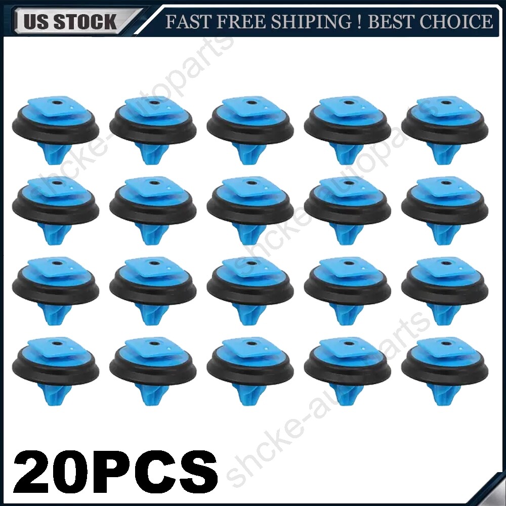 Fender & Wheel Molding Clip Blue For 2015 2016 2017 2018 2019 2020 Jeep Renegade