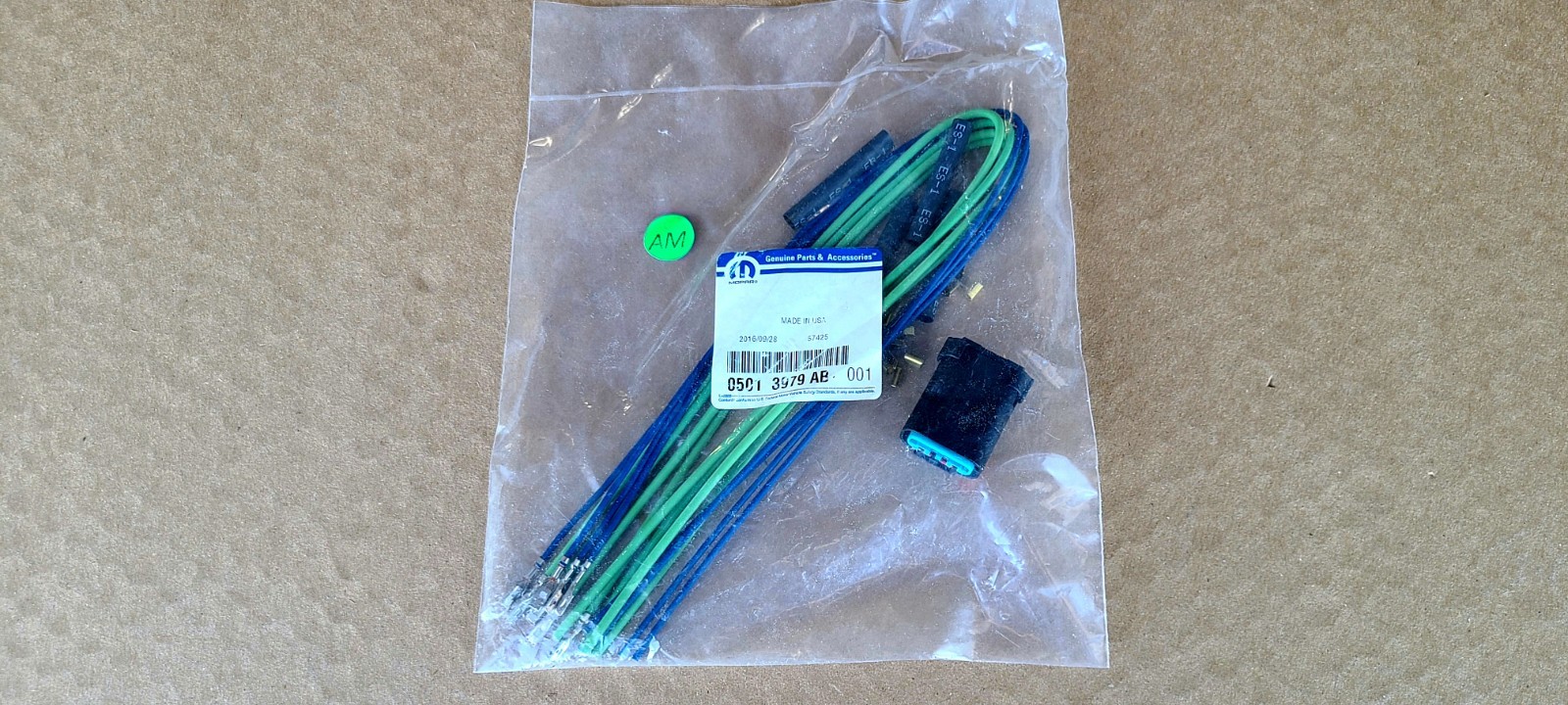 Mopar OEM NOS Wiring Connector Pigtail Repair Kit 5013979AB Dodge Jeep Chrysler