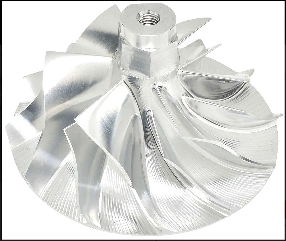 2004-2010 Ford 6.0L Powerstroke Turbo Powermax 6+6 Blade Turbo Billet Wheel