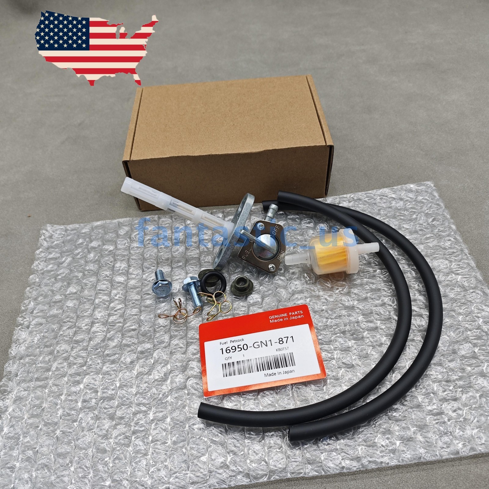 OEM Fuel Valve Petcock Fits 2004-2015 Honda CRF50F 2004-07 Honda CRF70F