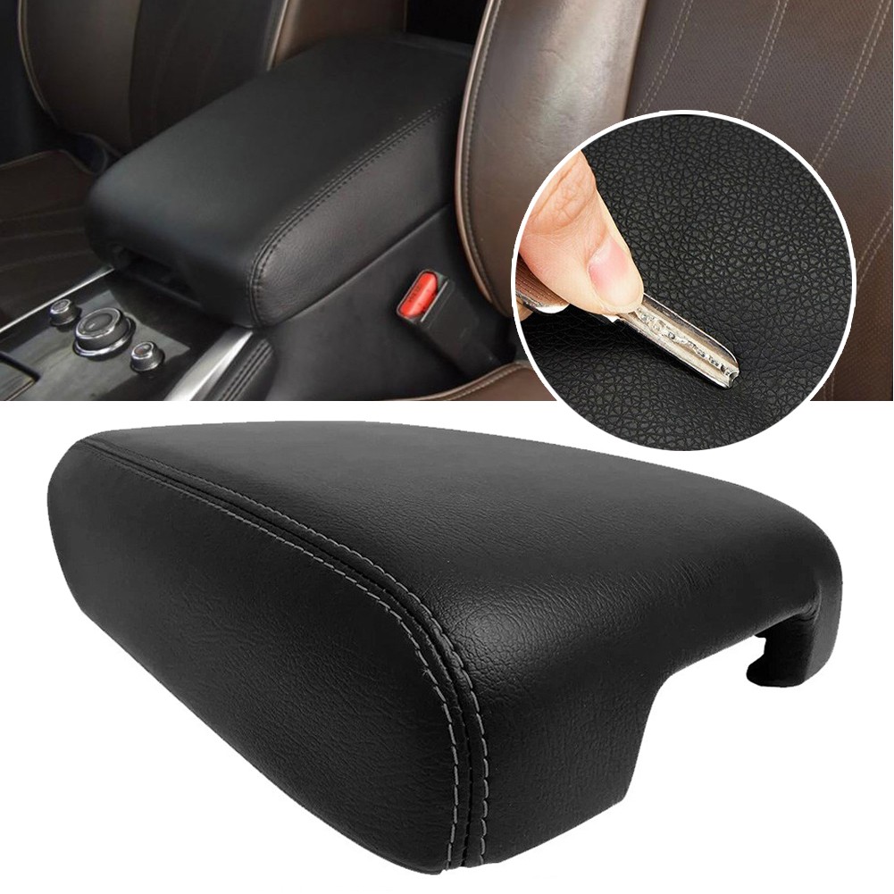 Fits Pathfinder 2013-2020 Center Console Lid Armrest Cover Replacement Black