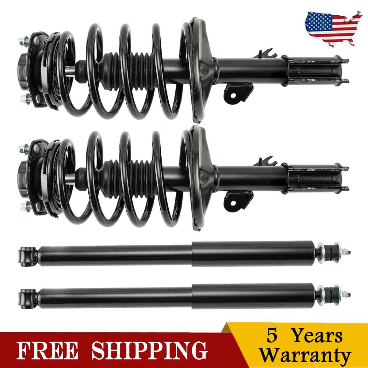 4PC Front & Rear Complete Struts & Shocks For 1998-2003 Toyota Sienna 48510A9040