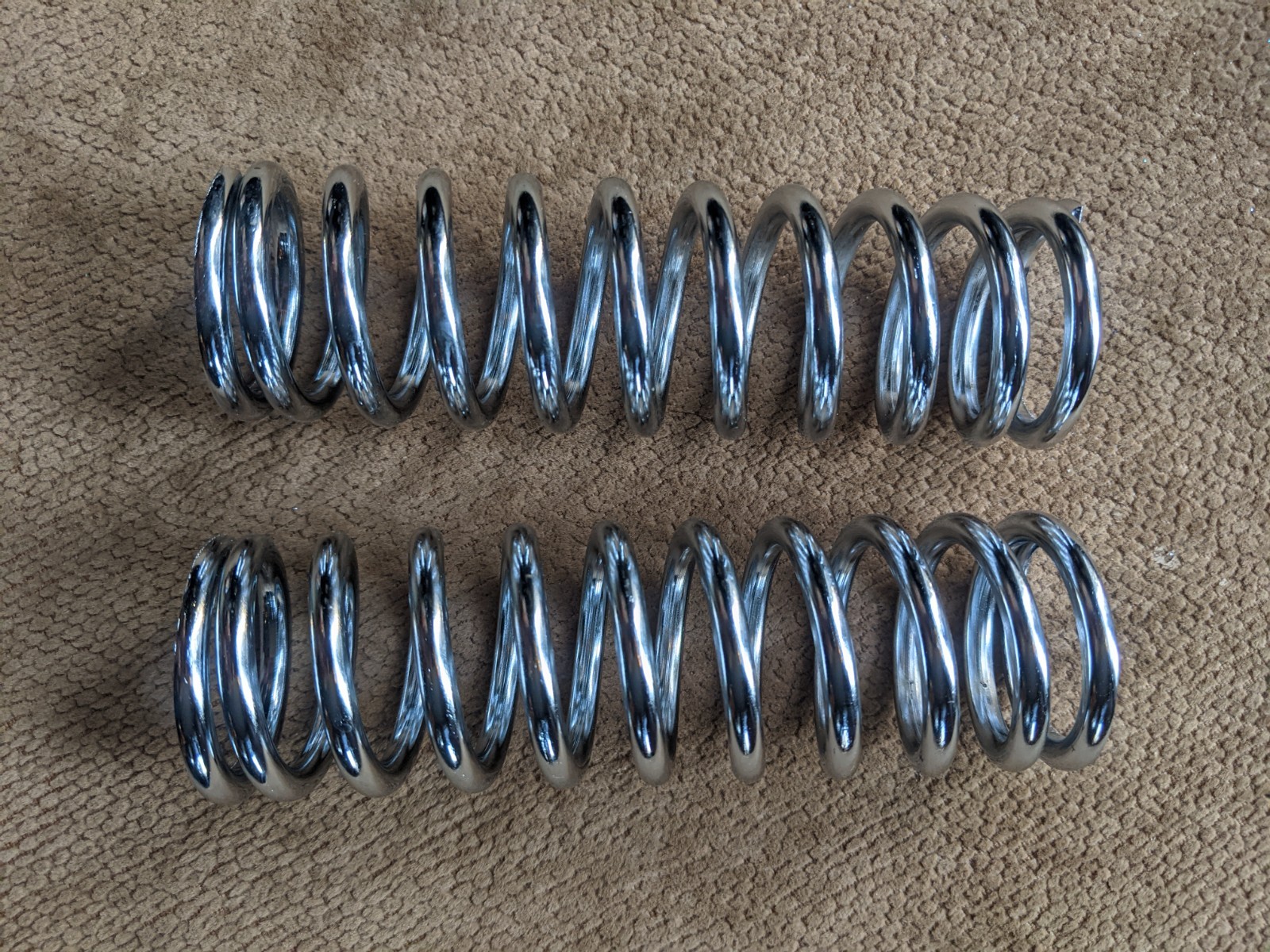 NOS Set of Two Ruttman Spyder Minibike Fork Springs ,  Arctic Cat