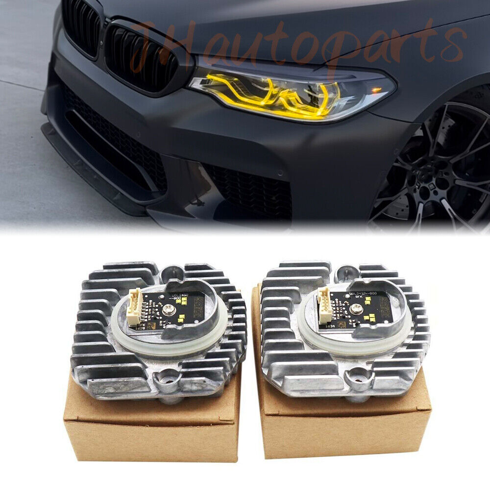 Yellow Angel Eyes DRL Adaptive LED Module For BMW 2017-2020 BMW G30 530i 540I M5