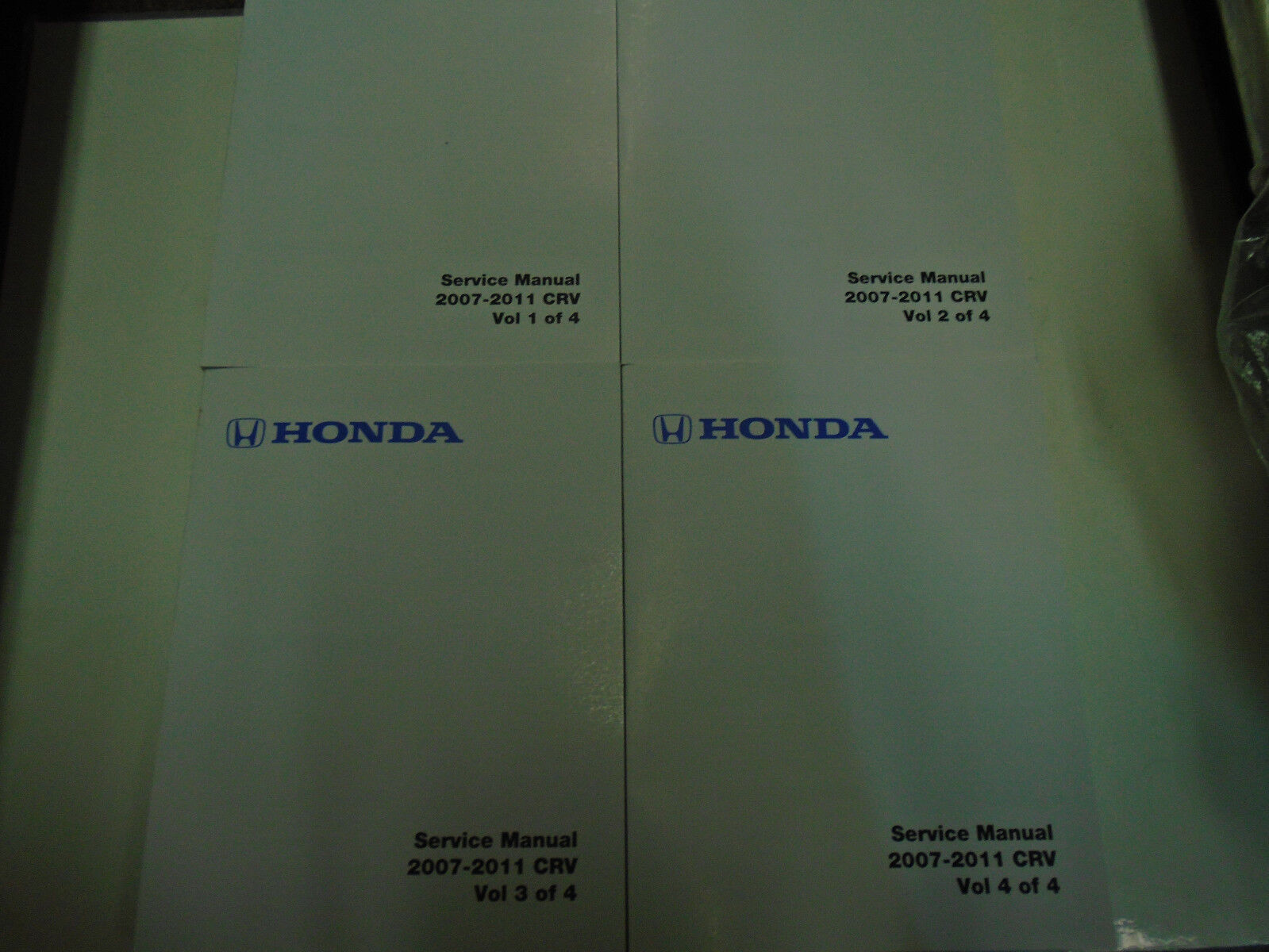 2007 2008 2009 2010 2011 Honda CR-V CRV Service Shop Repair Manual Set NEW