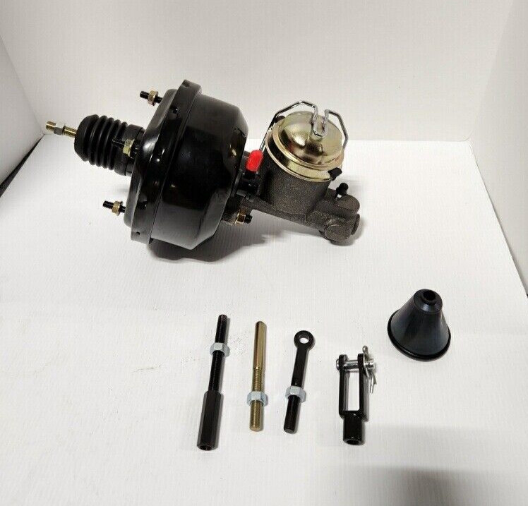 1960-1966 Gm Factory Correct Bleeder Drum Brake Single Master Cylinder Booster