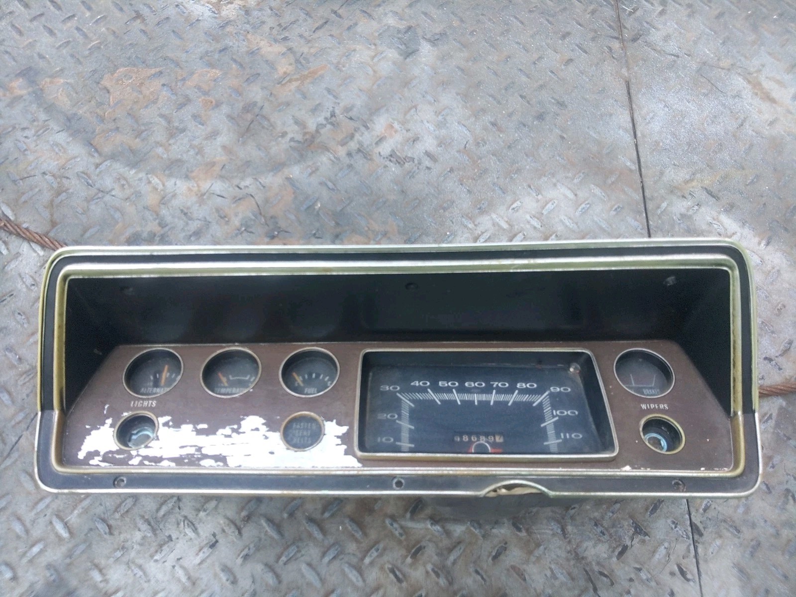 1970-76 PLYMOUTH DUSTER/DODGE DEMON DART DASH CLUSTER GAUGES MOPAR 340 360 73-74