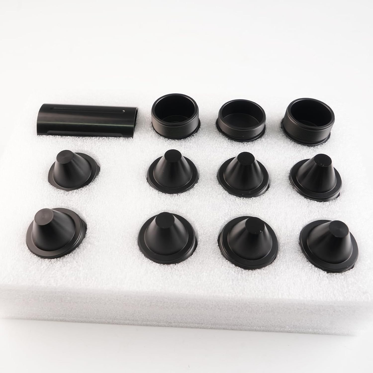 1.375''X24 Cone Shaped Parts lAluminium Replacemet Sealed End (Bl