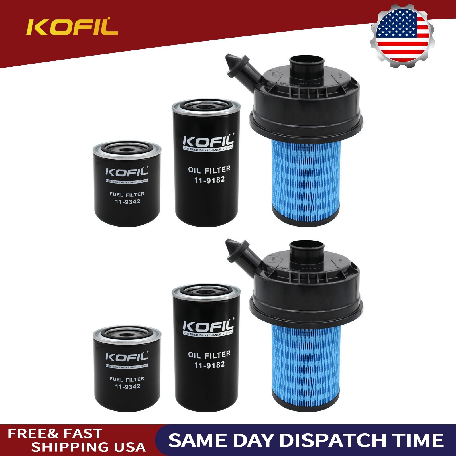 2X For Thermo King SB190 SB210 SB230 SB300 SB330 11-9300 11-9342 11-9182 2X For Thermo King SB190 SB210 SB230 SB300 SB330 11-9300 11-9342 11-9182