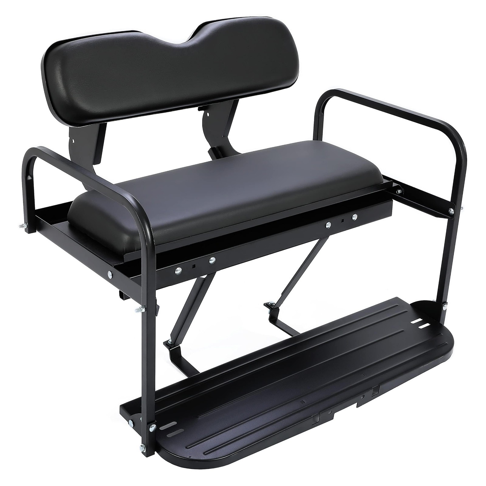 KUAFU Rear Flip Seat Kit Compatible with Yamaha G14 G16 G19 G22 Golf Cart