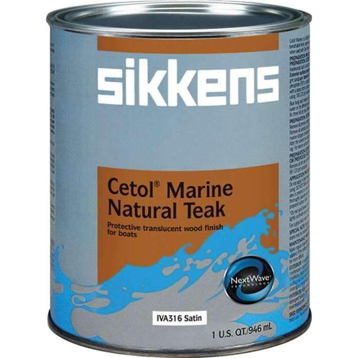 Courtaulds Coatings Cetol Marine Natural Teak #IVA316 Courtaulds Coatings Cetol Marine Natural Teak #IVA316