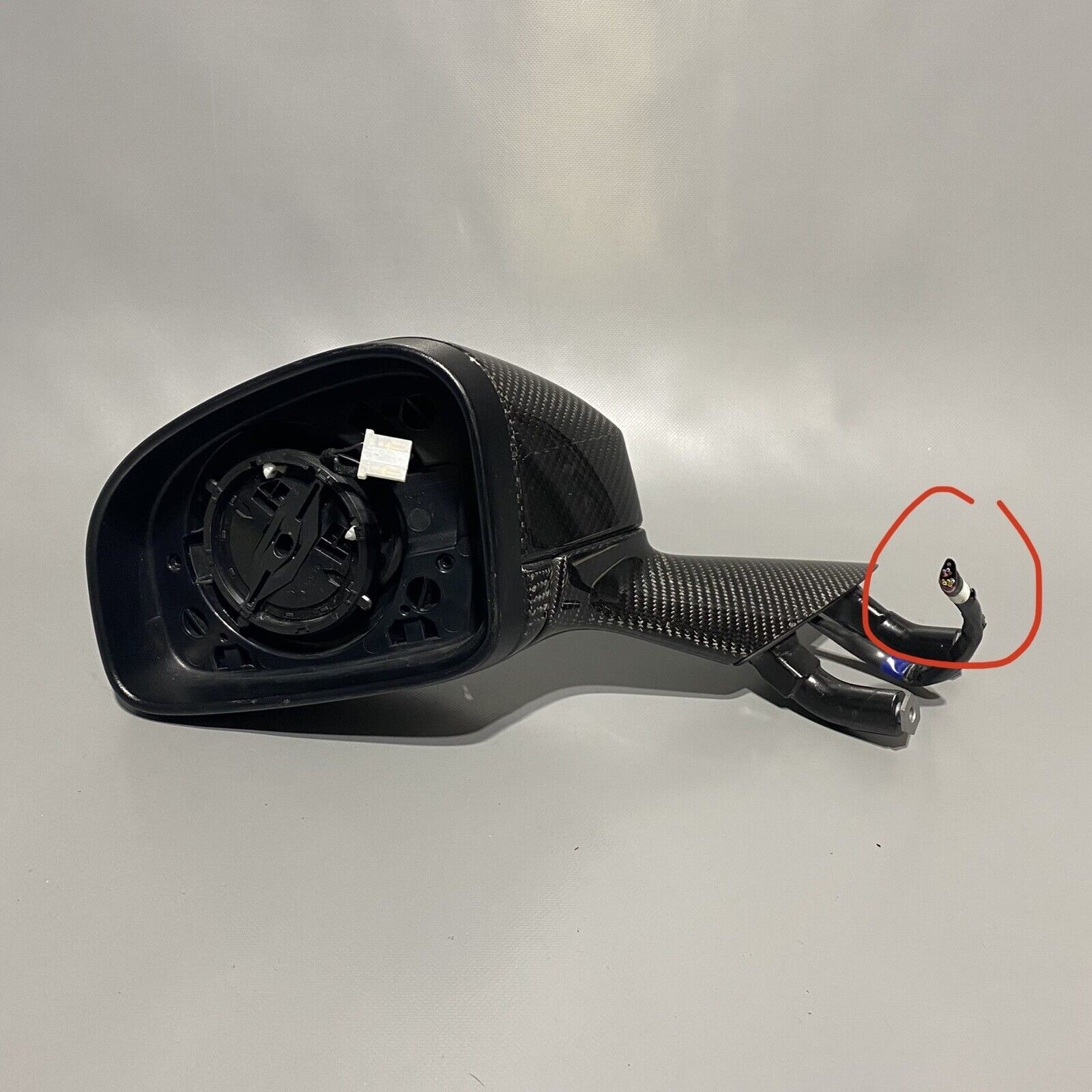 ASTON MARTIN VANQUISH V12 MIRROR CARBON FIBER LEFT 2012 13 14 15 16 17 2018 OEM
