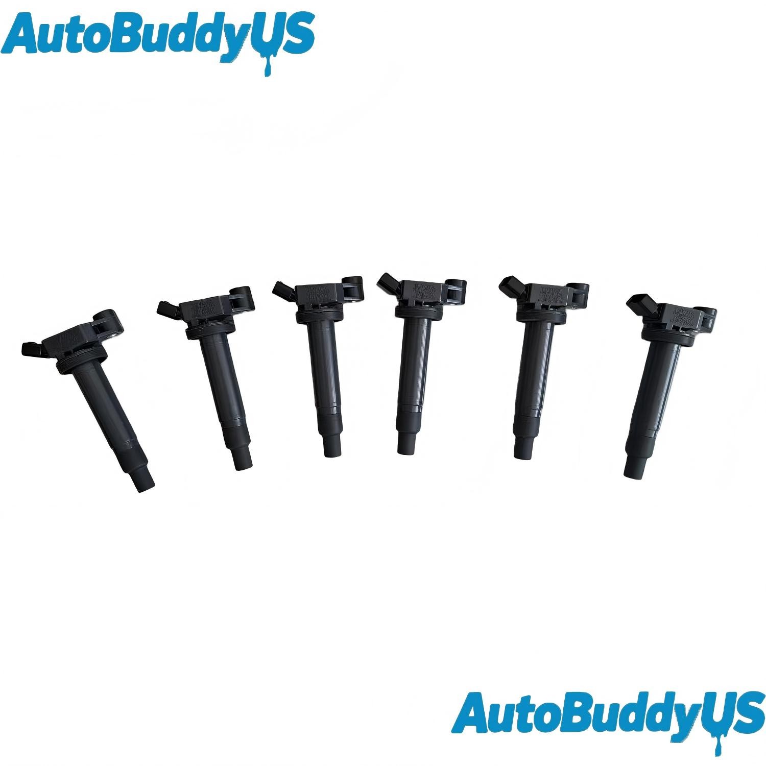 NEW 6Pcs  Ignition Coils OEM 90919-02234 673-1301 For Toyota Lexus