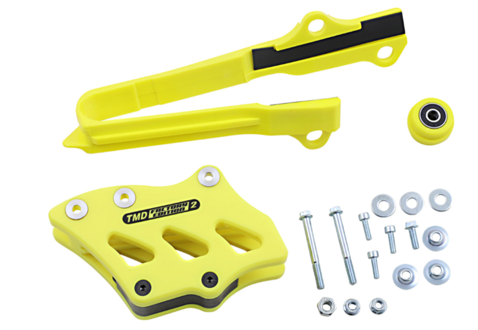 T.M. Designworks Yellow Dirt Cross Multipurpose Slide N Guide Kit - SCP-OR3-YL