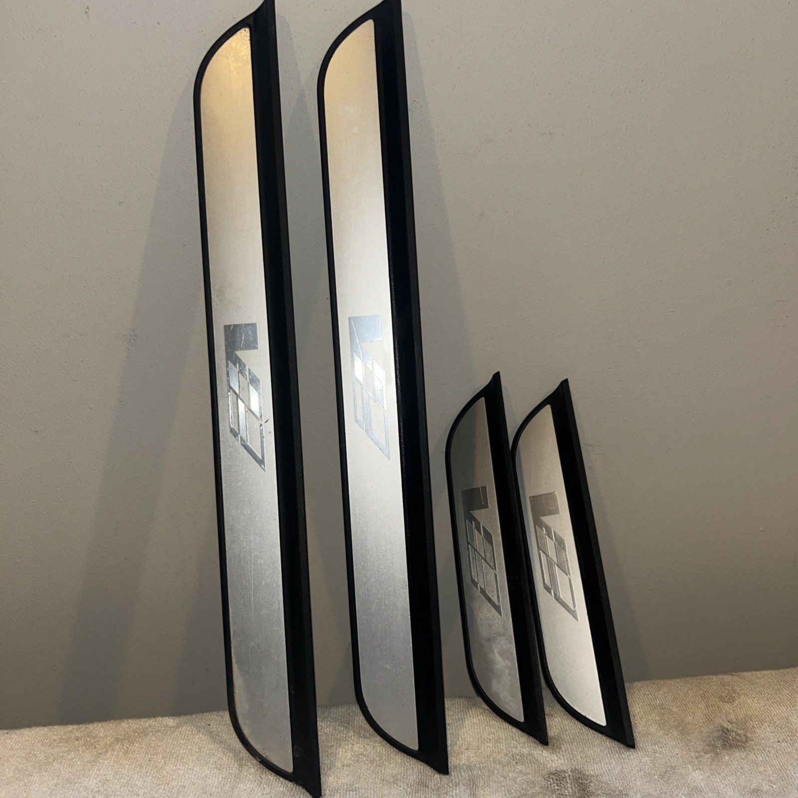 06-09 Cadillac STS-V Sill Plate Set GREAT CONDITION RARE