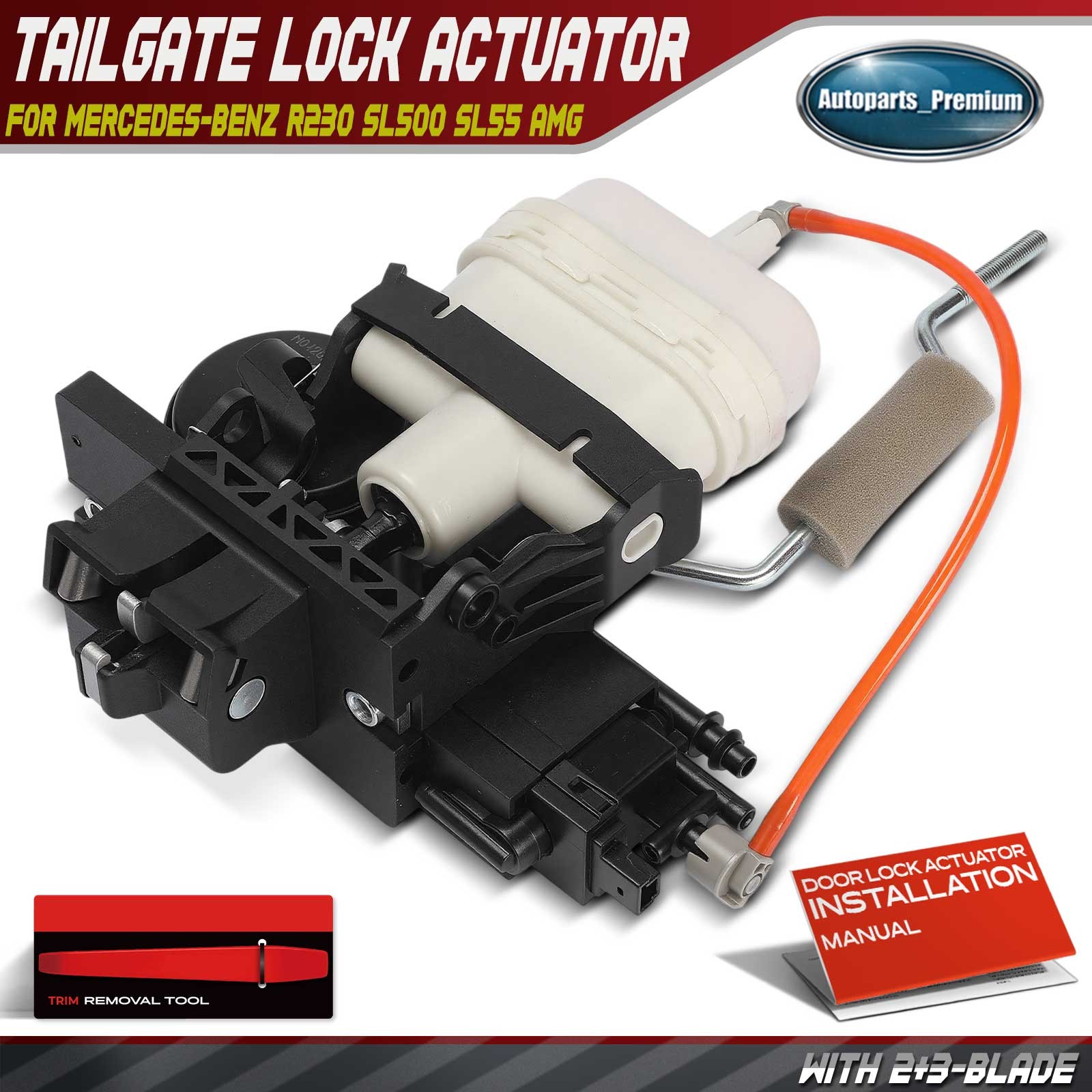 Rear Tailgate Lock Actuator for Mercedes-Benz R230 SL500 SL55 AMG A2307500185