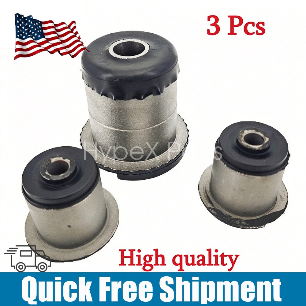 3PCS Differential Carrier Bushing Front For 2003-09 Hummer H2 88963599 15212425 3PCS Differential Carrier Bushing Front For 2003-09 Hummer H2 88963599 15212425