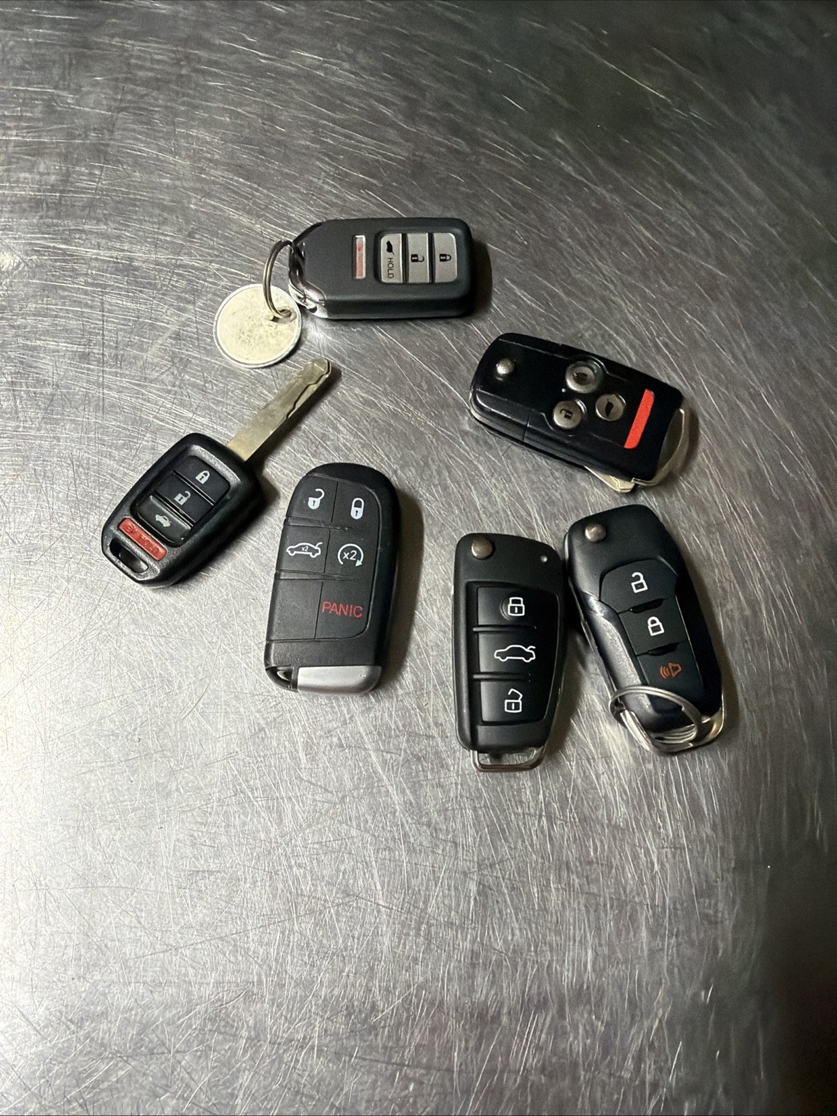 Lot Of 6 Key Fobs
