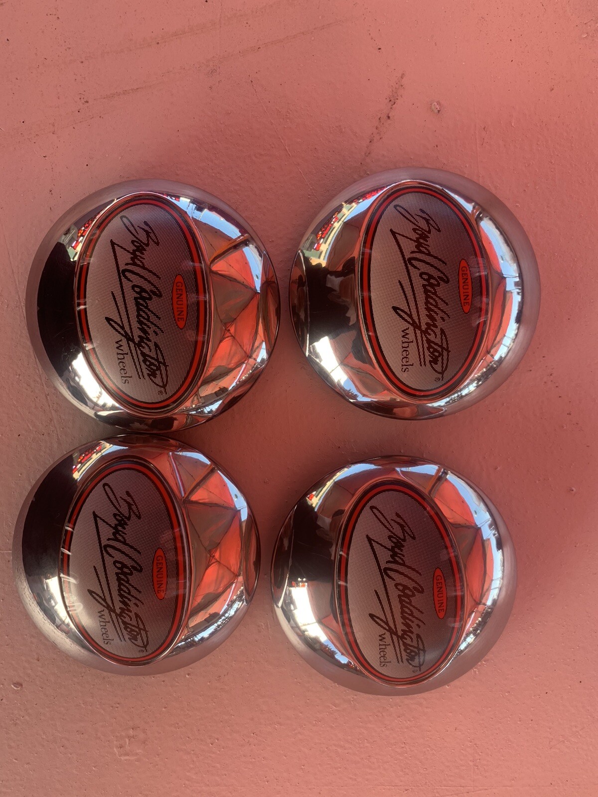 Sale @@@@ Boyd Coddington Center Cap Set Of 4 OEM NOS 626285F-1 @@@@