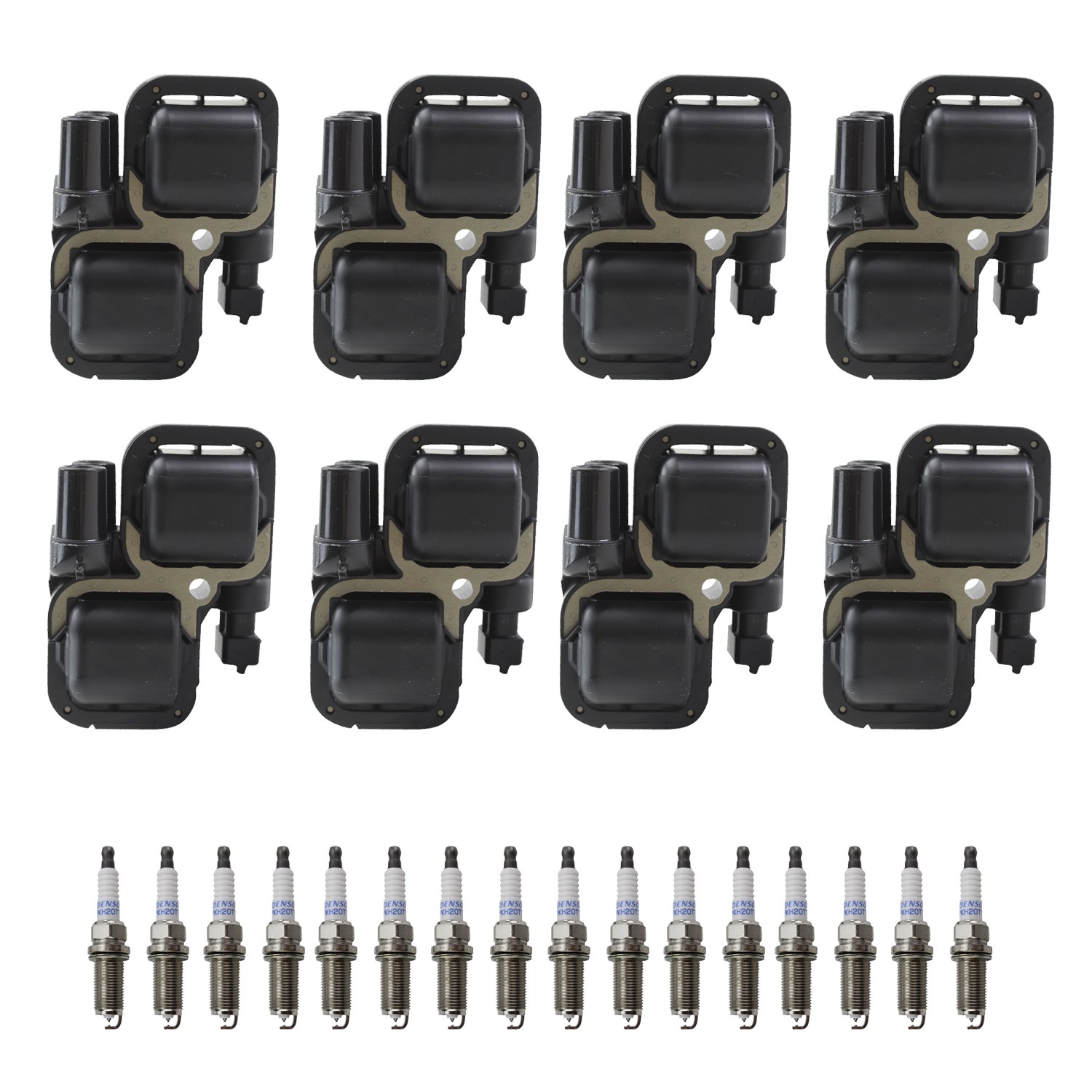 Bosch Ignition Coils and Denso Spark Plugs Kit for Mercedes-Benz SLR McLaren