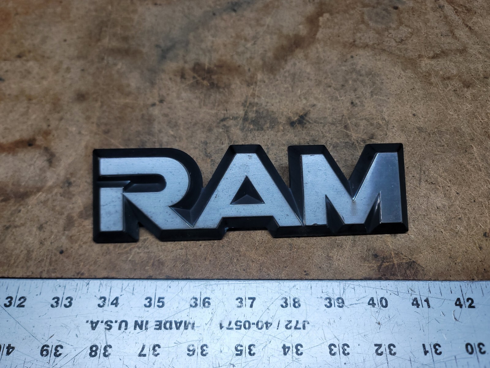 1983-1991 Dodge Ram Ramcharger Logo Badge OEM