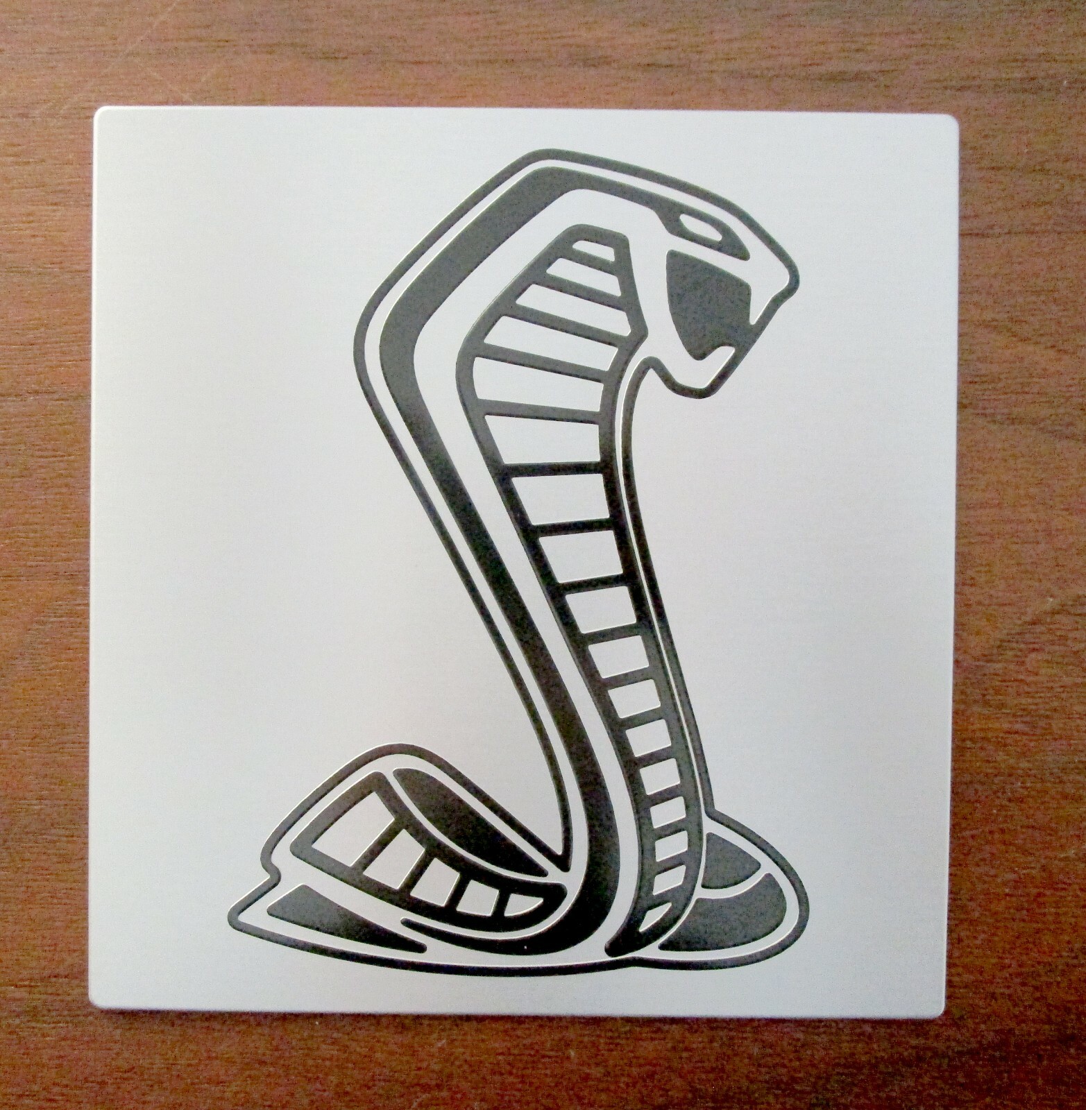 2020,2021,2022,2023 CARROLL SHELBY 5.2 PREDATOR INTAKE EMBLEM SVT SNAKE PLATE 2020,2021,2022,2023 CARROLL SHELBY 5.2 PREDATOR INTAKE EMBLEM SVT SNAKE PLATE
