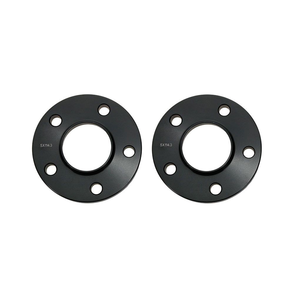 ACCELATEC Wheel Spacers Billet Black 5X4.5 3/4