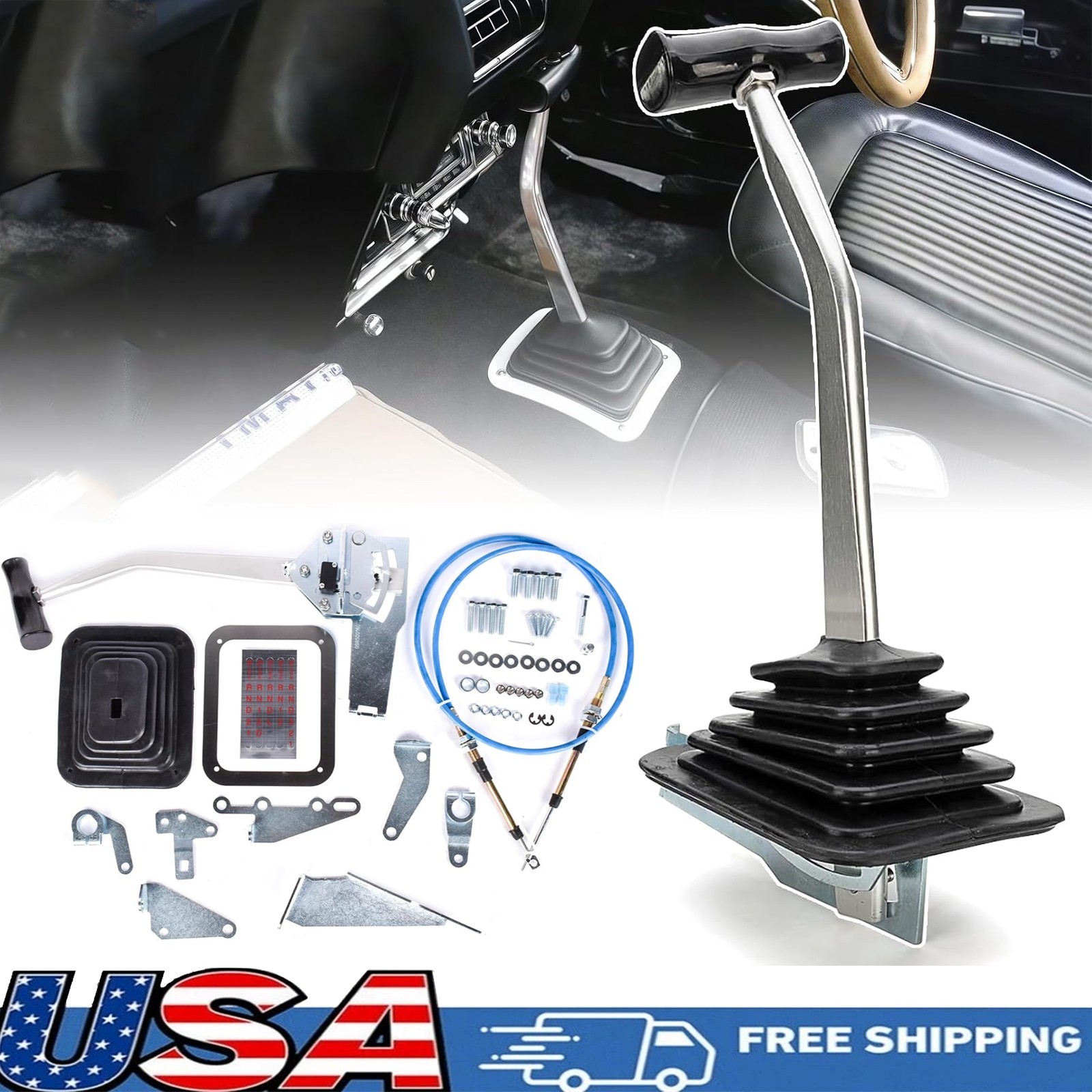 For Automatic Detent Shifter Unimatic Universal 3 & 4 Speed Automatic Trans For Automatic Detent Shifter Unimatic Universal 3 & 4 Speed Automatic Trans