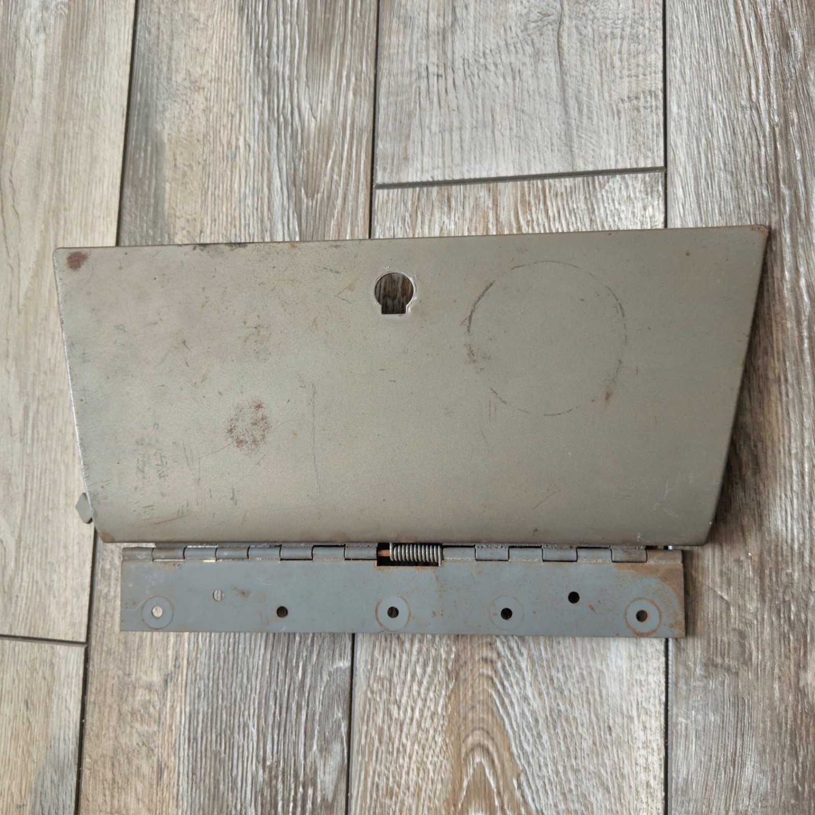 Original Vintage 1962 Chevy Impala Bel Air Biscayne Glove Box Door & Hinge
