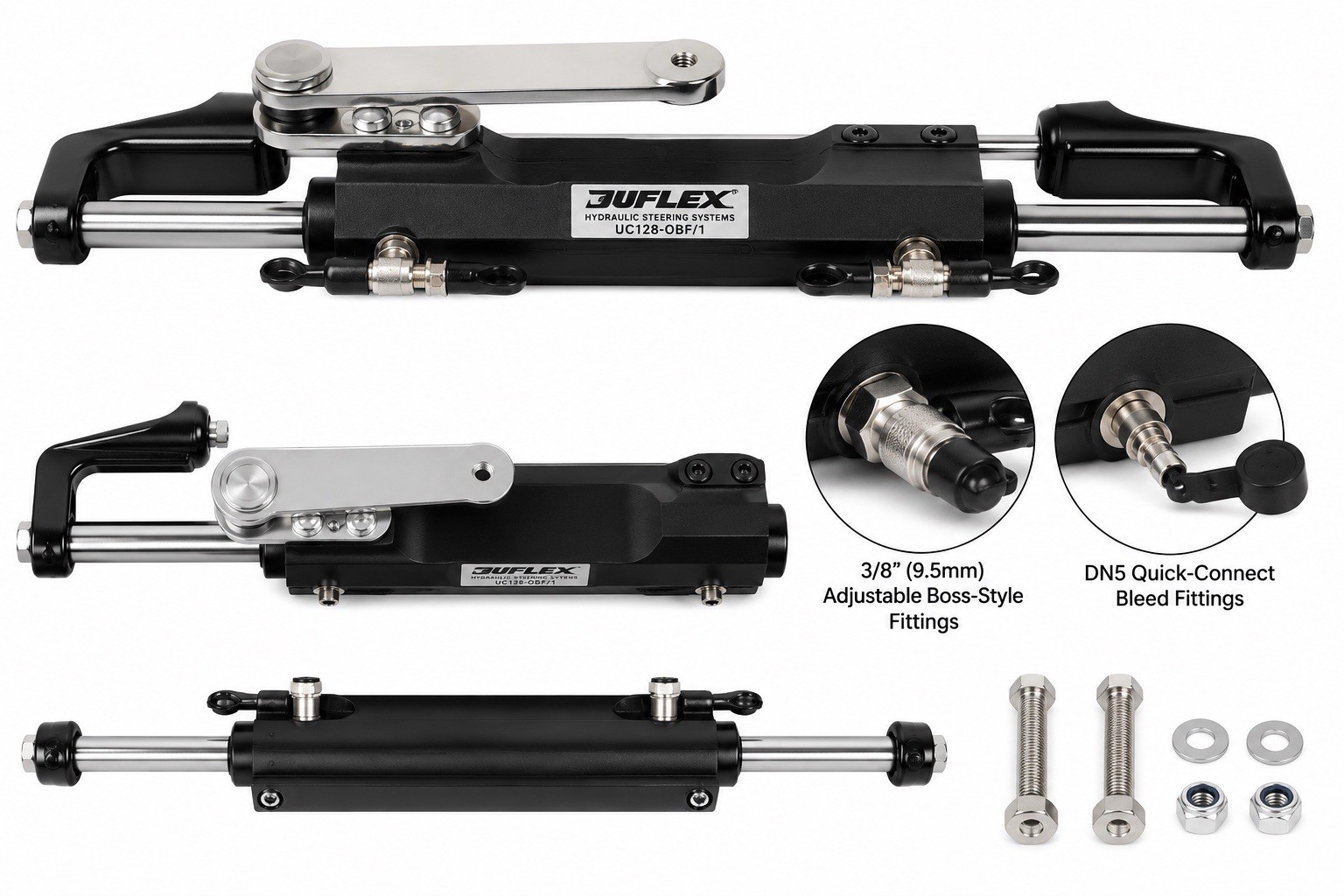 Steering Cylinder Front Mount  Uflex -UC128-OBF1