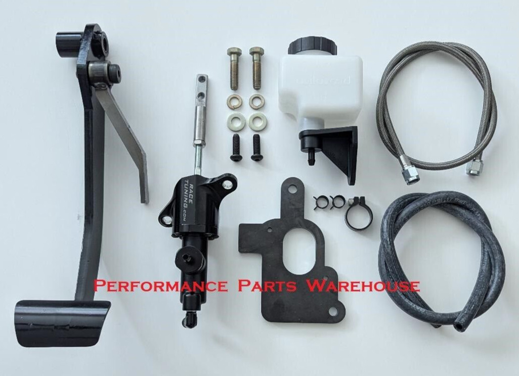 66-70 MOPAR B-BODY HYDRAULIC CLUTCH MASTER CYLINDER KIT w/ PEDAL