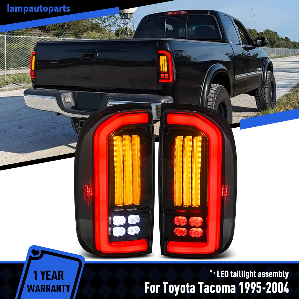 LED Tail Lights For Toyota Tacoma 1995-2004 Rear Lamps Start-up Animation Pair