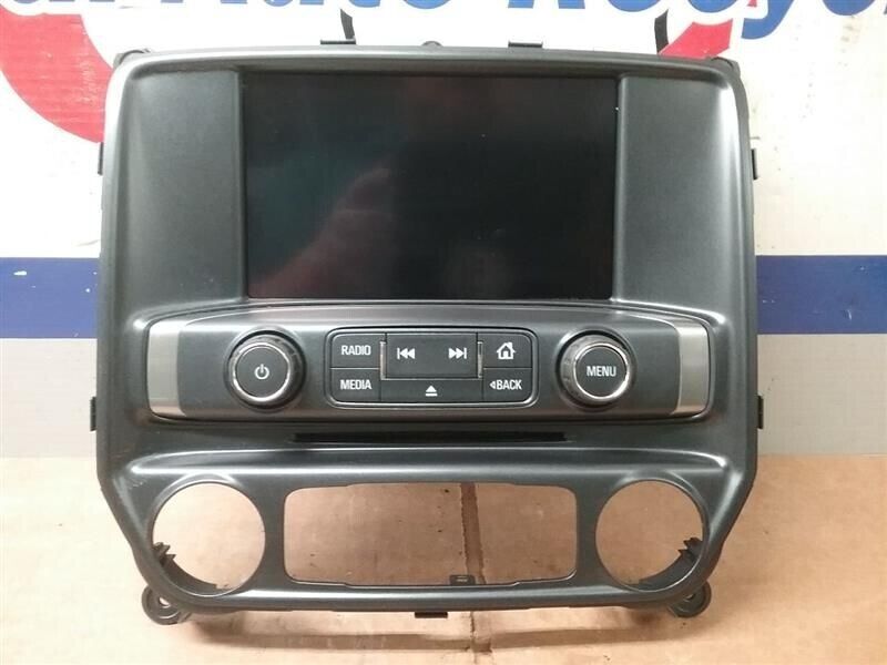 2017-2019 Chevrolet Silverado 1500 Radio Control Panel w/ Display Screen OEM
