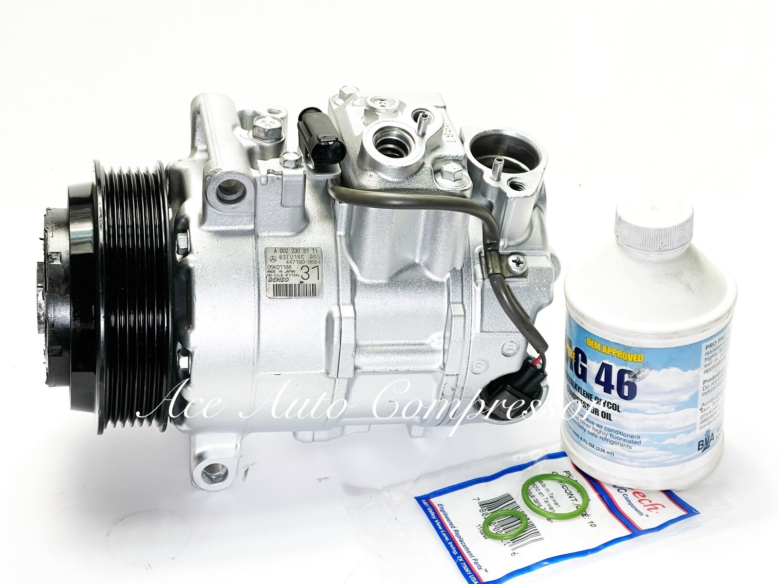 2010-2012 Mercedes Benz E350 Reman A/C Compressor  Year  Wrty.