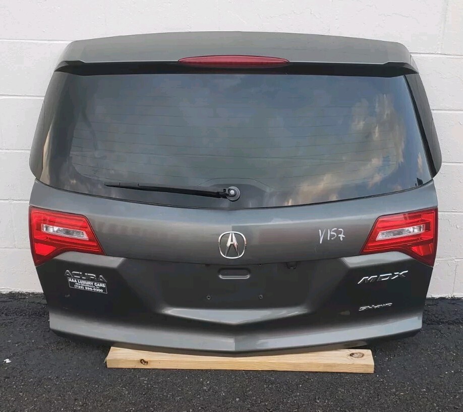 07-13 Acura MDX Trunk Hatch Tailgate Liftgate Gray Metallic Power Lift