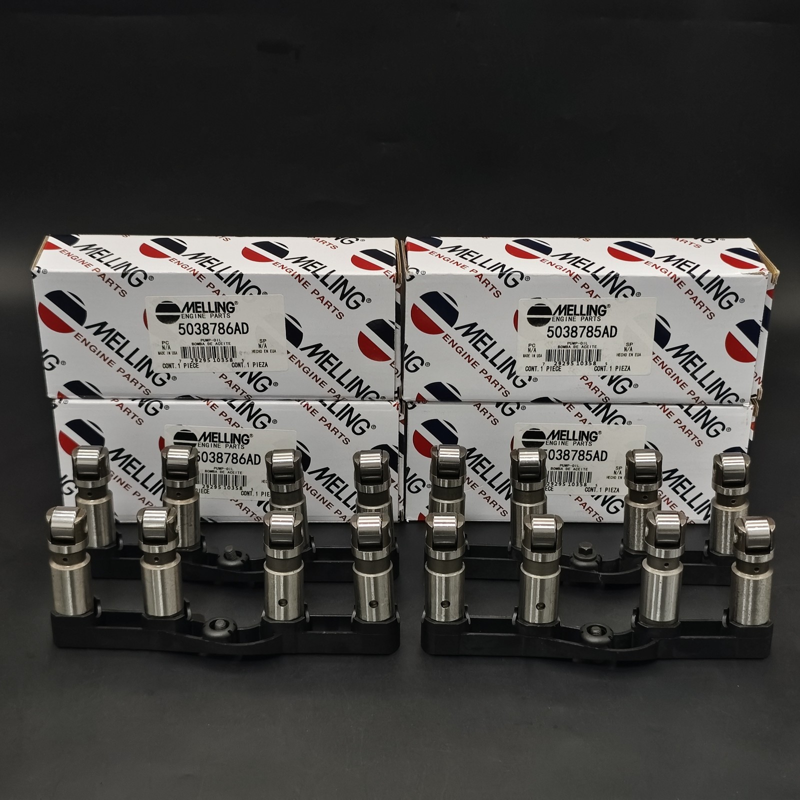 MELLING Hydraulic Lifters Complete SET Front & Back 2X 5038785AD 2X 5038786AD US