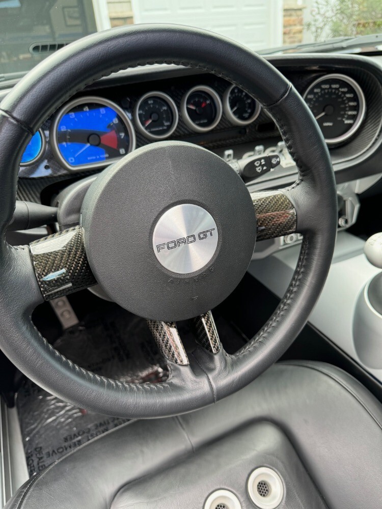 2005 - 2006 Ford GT Steering Wheel Horn Emblem DIY E-Z Fit Aluminum