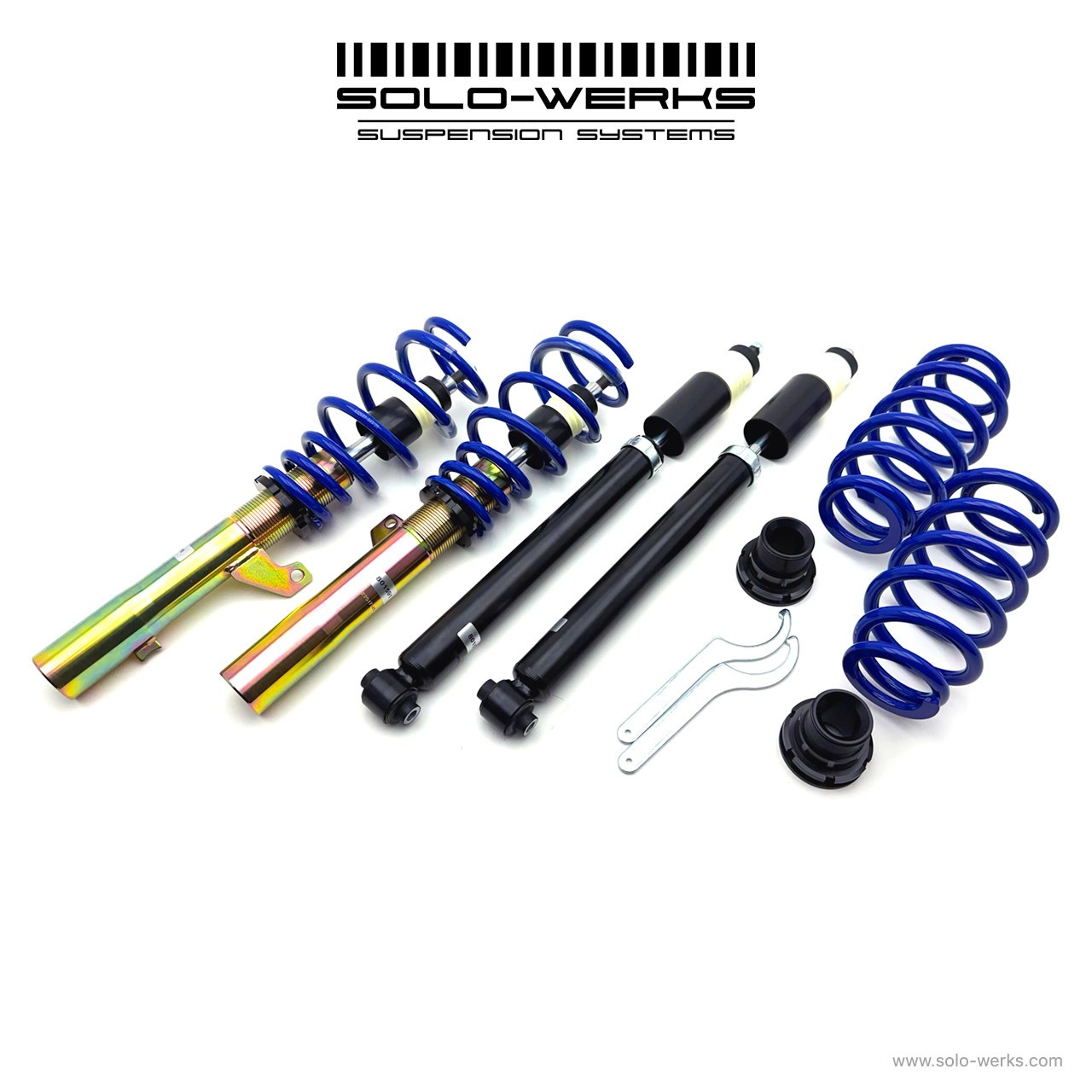 Solo-Werks S1 Coilovers for  VW (A7 MKVII) 2018+ Tiguan 2WD+4WD (AD1)