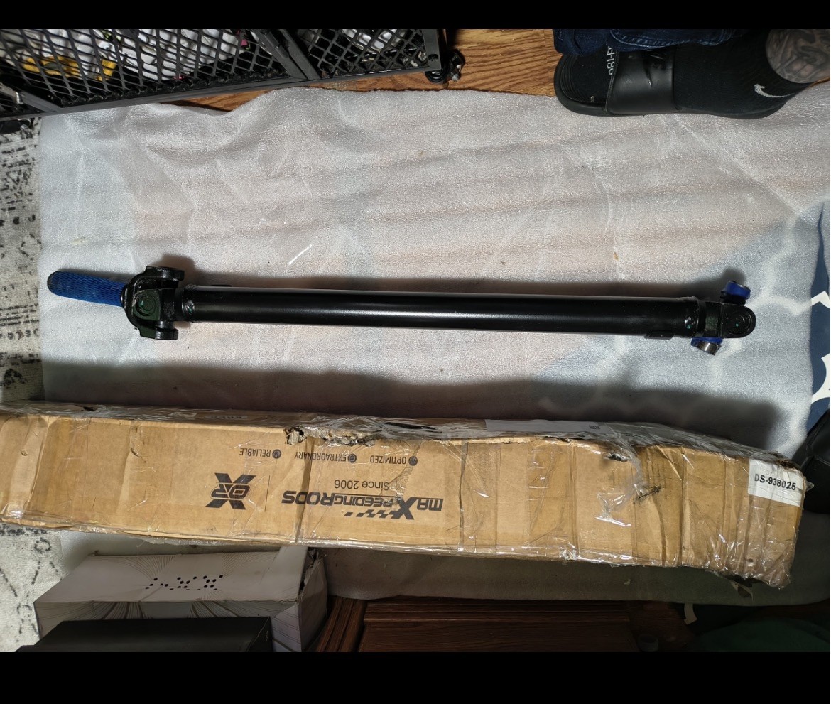 Genuine Dorman Front 1-Piece Steel Driveshaft Assembly 938-025