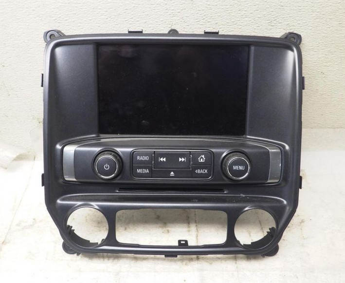 2017-2019 Chevrolet Silverado 1500 Radio Control Panel W/ Display Screen OEM
