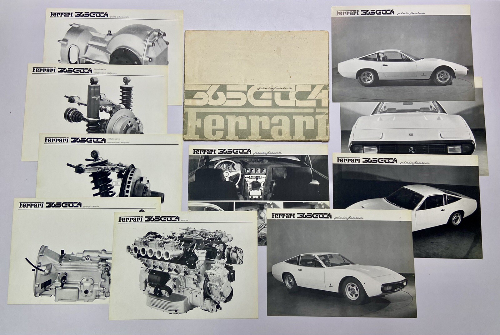 FERRARI 365 GTC4 PININFARINA | SALES BROCHURE | PROSPEKT | BOOK #55/71 | 1971 FERRARI 365 GTC4 PININFARINA | SALES BROCHURE | PROSPEKT | BOOK #55/71 | 1971