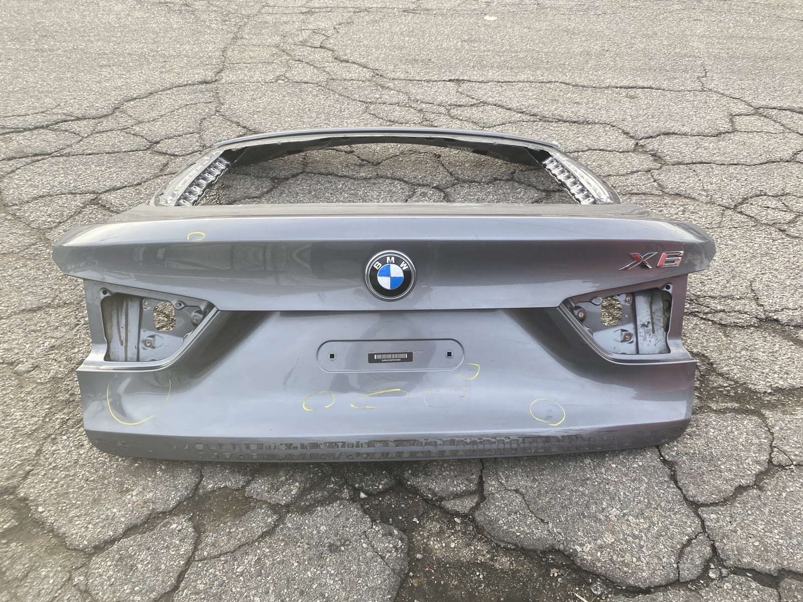 2015 2016 2017 2018 2019 BMW X6 TAILGATE TRUNK OEM 