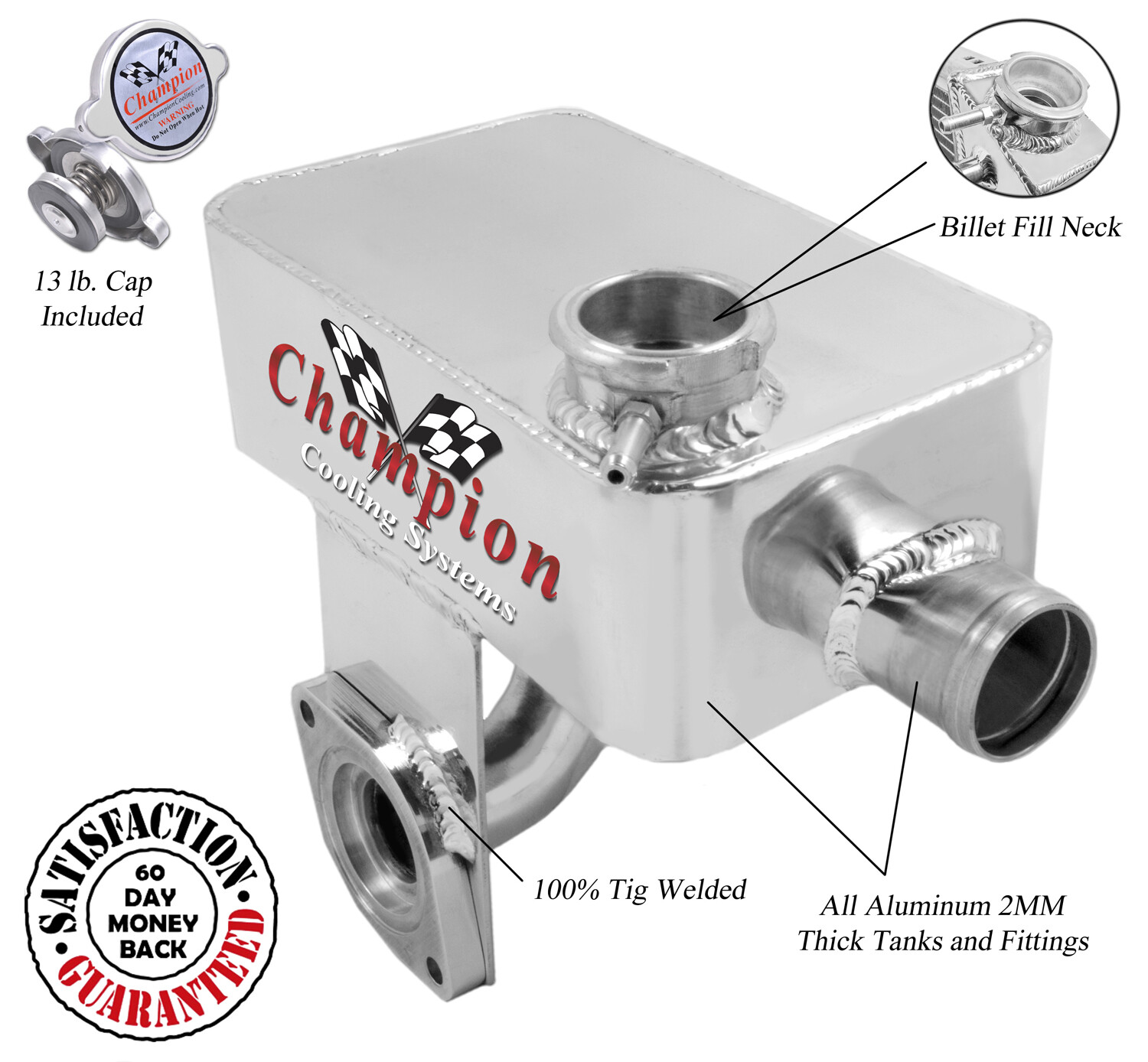 Advanced Champion Ford FE Engine Expansion Tank