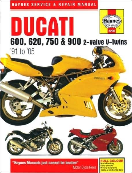 Haynes Ducati 600/750/900 V-Twins Manual M3290 Haynes Ducati 600/750/900 V-Twins Manual M3290