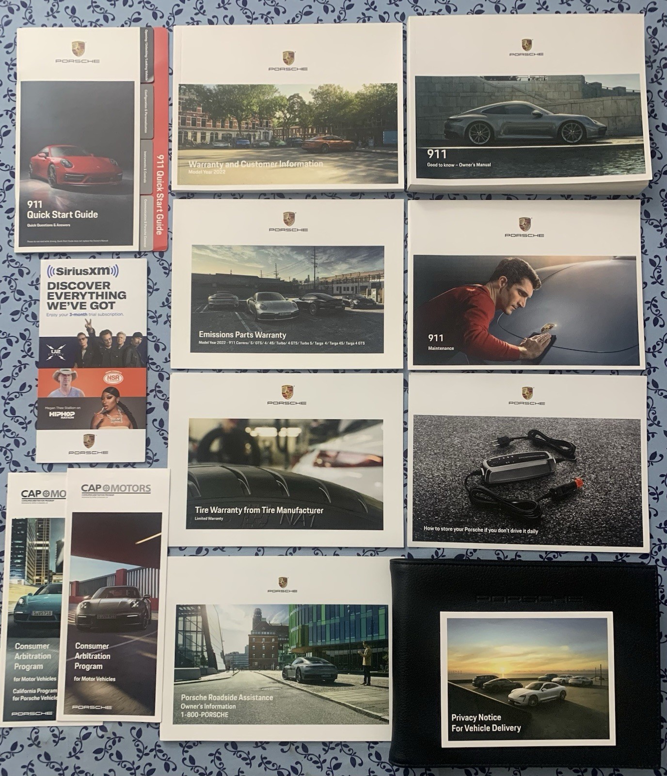 2022 PORSCHE 911 OWNERS MANUAL CARRERA 4 GTS TURBO S CABRIOLET COUPE OEM SET #2