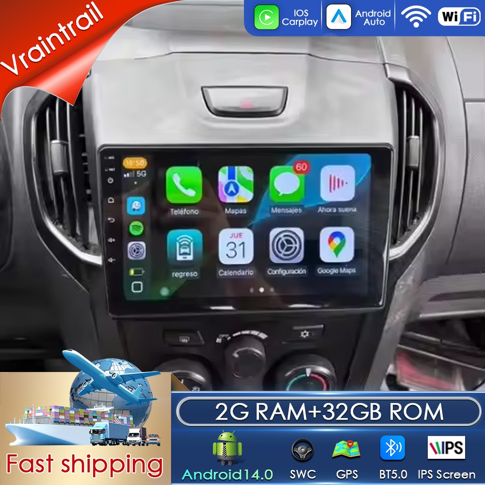 Autoradios For Holden Colorado RG 2012-2016 Multimedia Players Video Carplay GPS