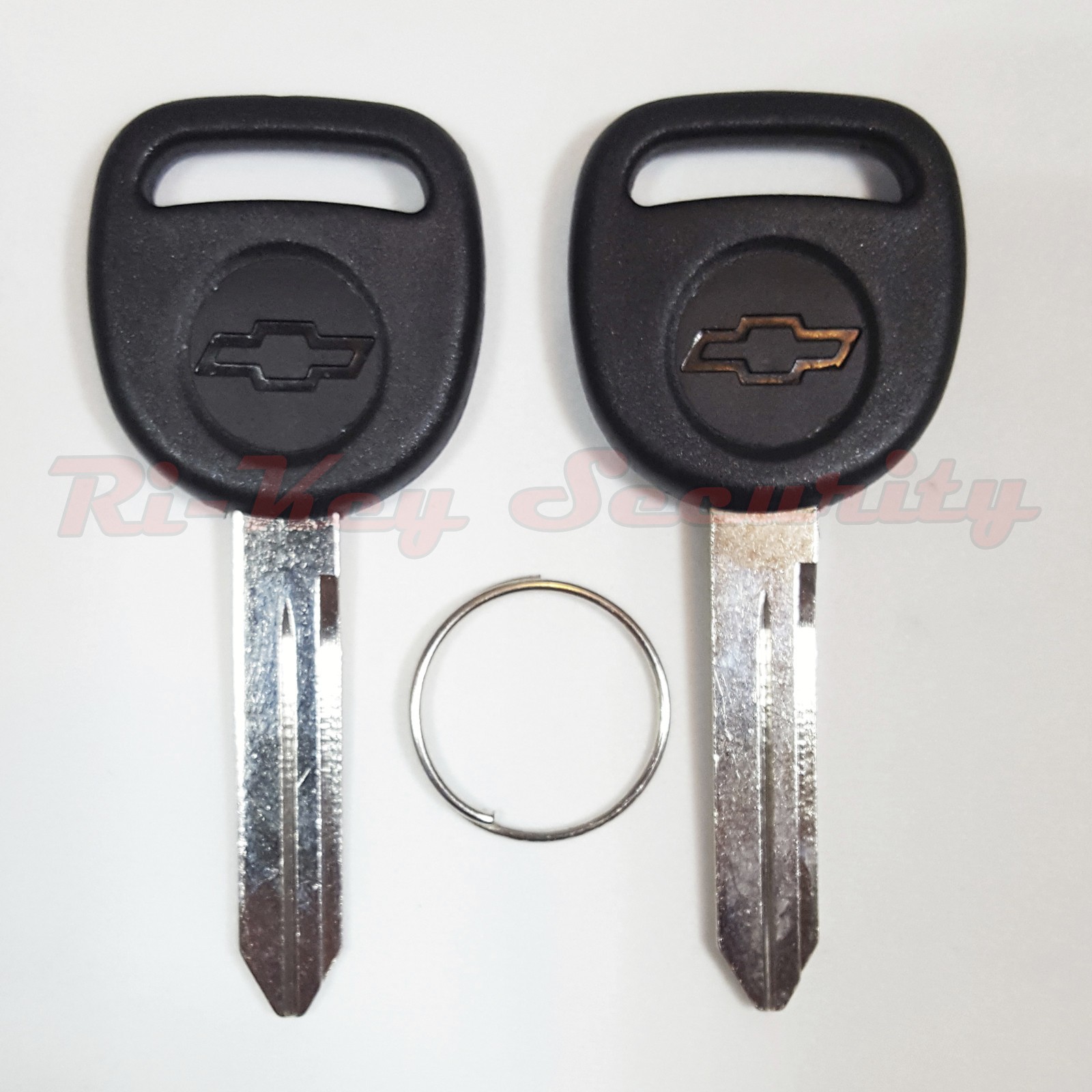 2 New Chevy Logo Non-Transponder Key Blank Bowtie Chevrolet1 5026223 23372321