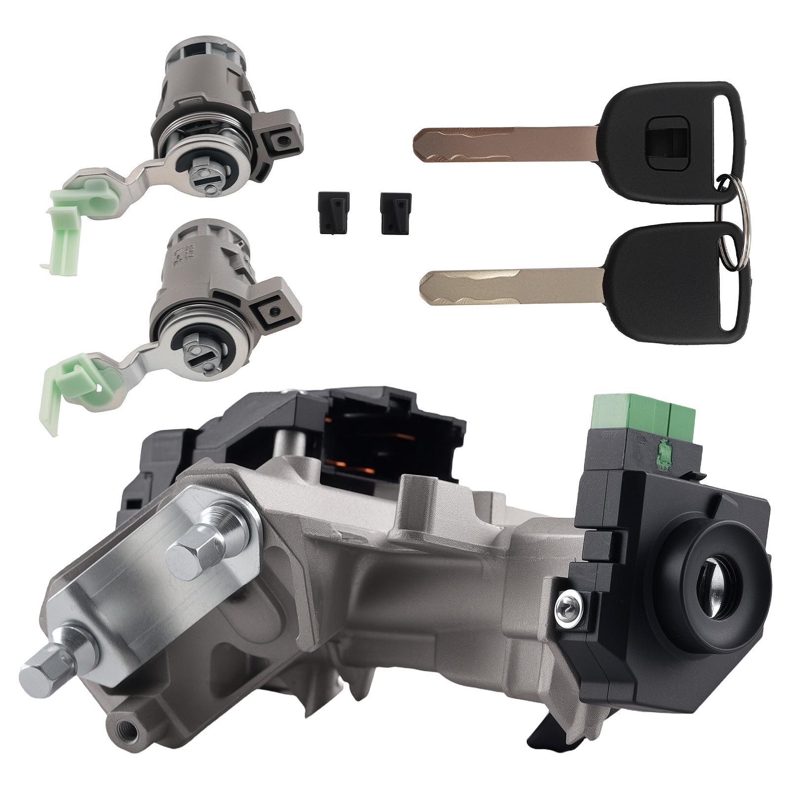 Complete Ignition Switch Cylinder Door Lock & Key For  Honda Accord 2003-2007