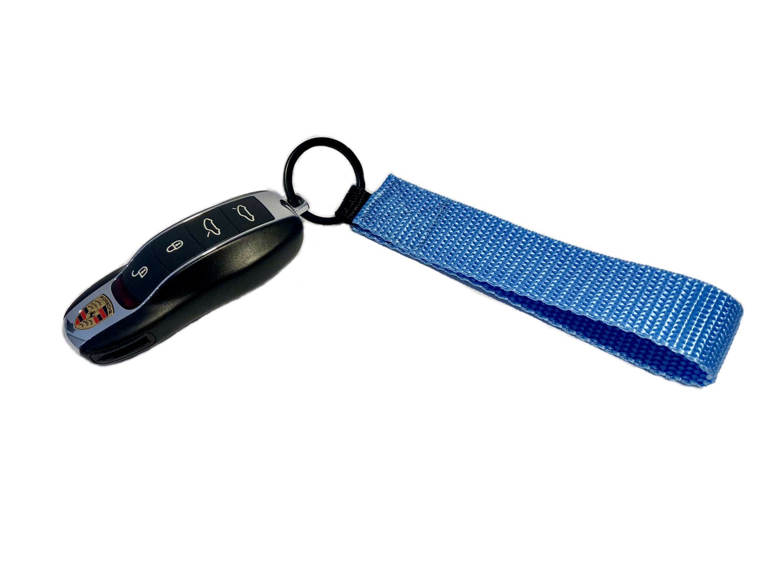 Porsche 911 GT3RS Door Pull Light BLUE Key Strap Keychain 991 997 992 964 993