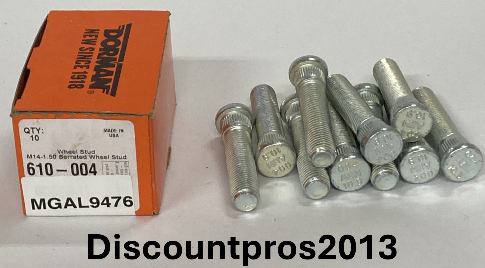 Dorman 610-004 Wheel Lug Stud Ford Lincoln 2010-2023